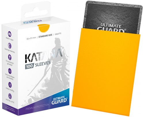 Ultimate Guard: Katana Sleeves: Yellow 