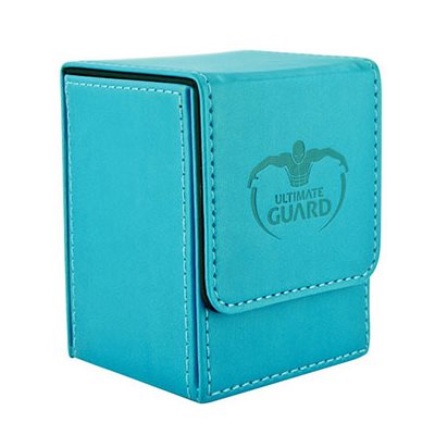 Ultimate Guard: Leather Flip Deck Case 100+: Blue 