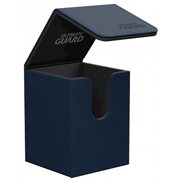 Ultimate Guard: Leather Flip Deck Case 100+: Dark Blue 