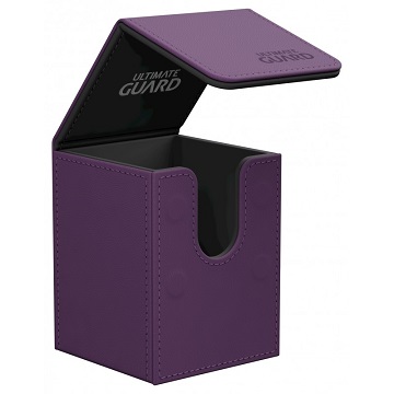 Ultimate Guard: Leather Flip Deck Case 100+: Purple 