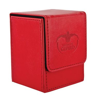 Ultimate Guard: Leather Flip Deck Case 100+: Red 
