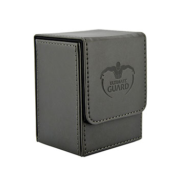 Ultimate Guard: Leather Flip Deck Case 80+: Black 