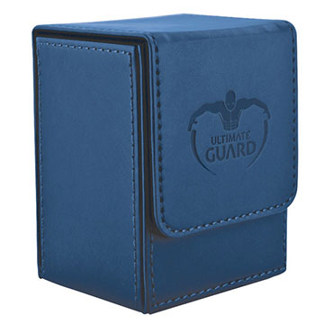 Ultimate Guard: Leather Flip Deck Case 80+: Dark Blue 