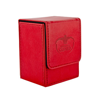 Ultimate Guard: Leather Flip Deck Case 80+: Red 