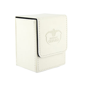 Ultimate Guard: Leather Flip Deck Case 80+: White 