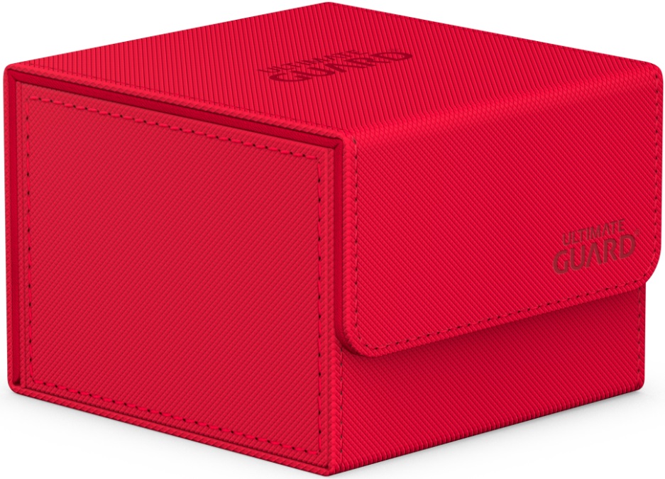 Ultimate Guard: Sidewinder 133+ Deck Case: Monocolor Red 