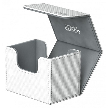 Ultimate Guard: Sidewinder 80+ Deck Case - Xenoskin White 