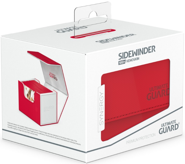 Ultimate Guard: Sidewinder Deck Case: 100+: Xenonskin Synergy: White / Blue 