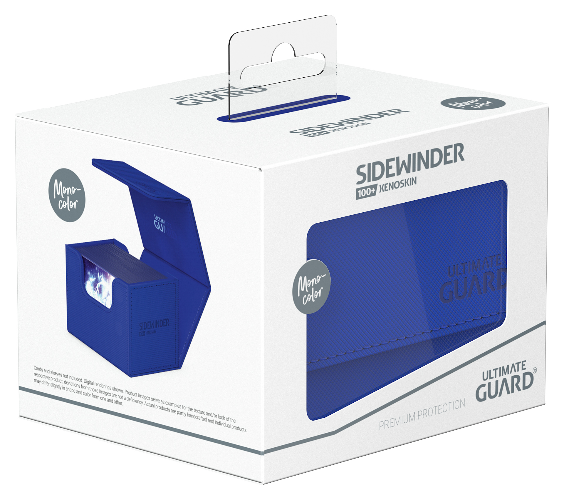 Ultimate Guard: Sidewinder XenoSkin 100+: MONOCOLOR BLUE 