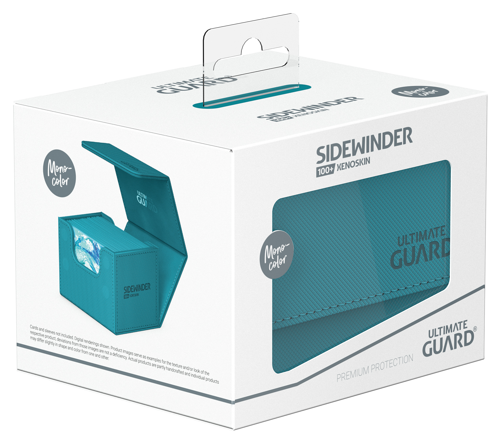 Ultimate Guard: Sidewinder XenoSkin 100+: MONOCOLOR PETROL 