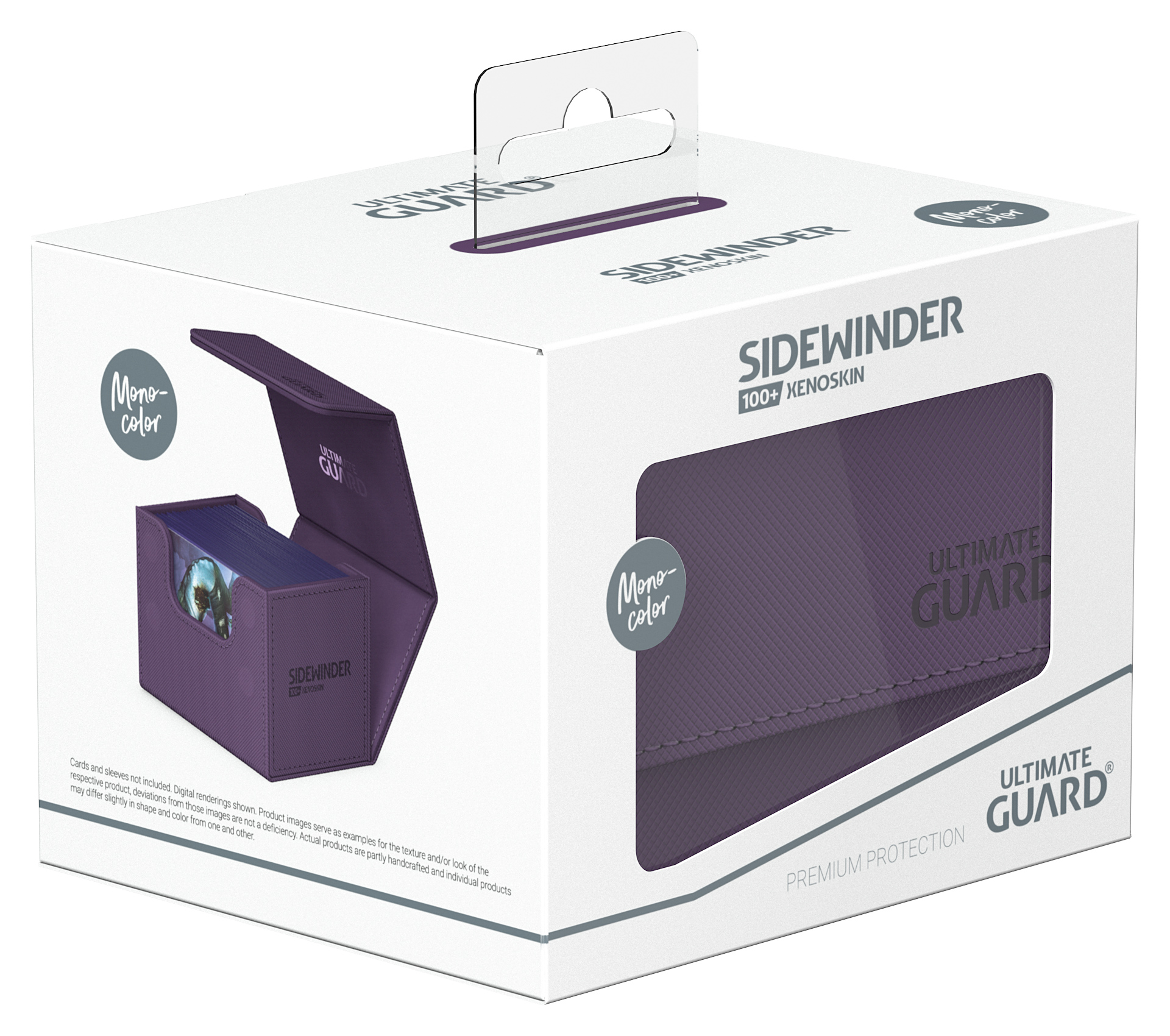 Ultimate Guard: Sidewinder XenoSkin 100+: MONOCOLOR GREY 