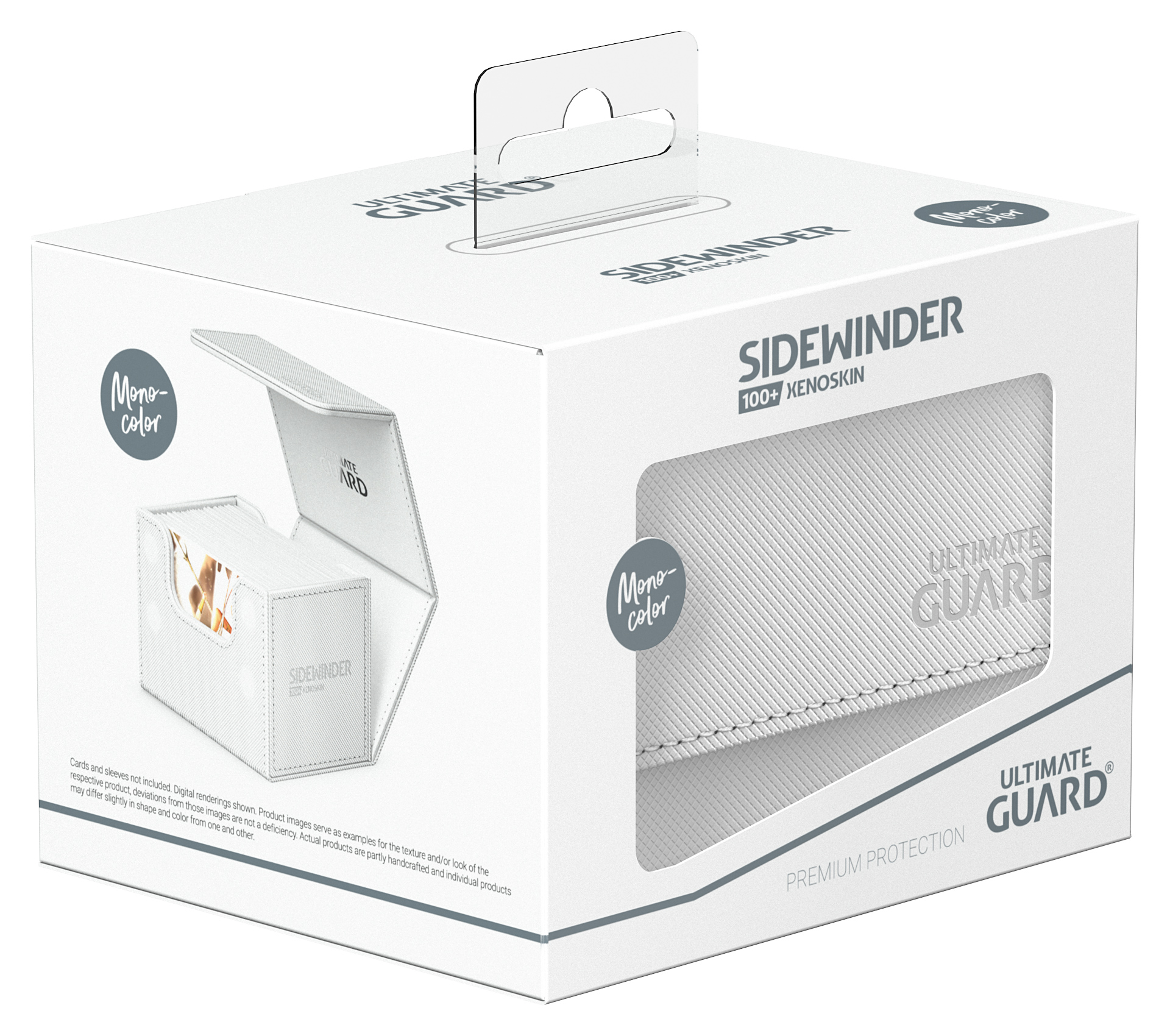 Ultimate Guard: Sidewinder XenoSkin 100+: MONOCOLOR WHITE 