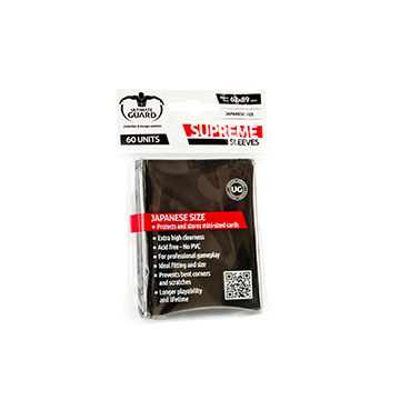 Ultimate Guard: Supreme Japanese Sleeves: Black 