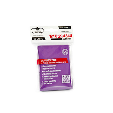 Ultimate Guard: Supreme Japanese Sleeves: Purple 