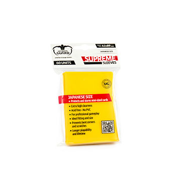 Ultimate Guard: Supreme Japanese Sleeves: Yellow 