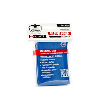 Ultimate Guard: Supreme Sleeves: Blue 