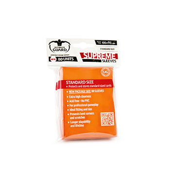 Ultimate Guard: Supreme Sleeves: Orange 