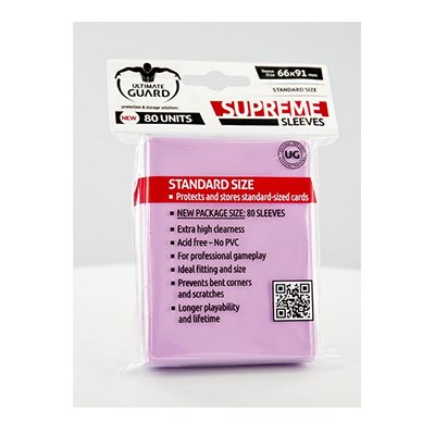 Ultimate Guard: Supreme Sleeves: Pink 