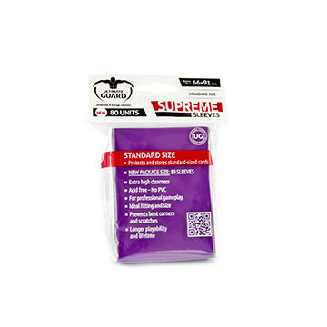 Ultimate Guard: Supreme Sleeves: Purple 