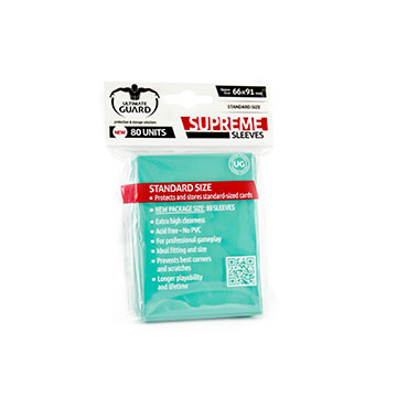 Ultimate Guard: Supreme Sleeves: Turquoise 