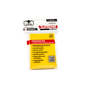 Ultimate Guard: Supreme Sleeves: Yellow 