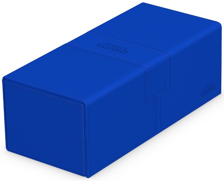 Ultimate Guard: Twin Flip N Tray 266+ Deck Case: Xenoskin Monocolor: Blue 
