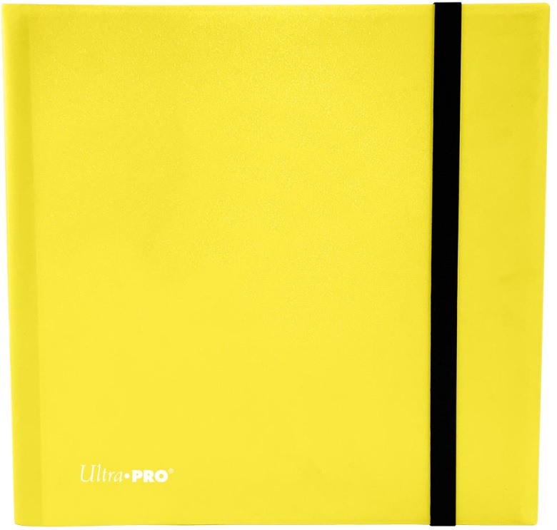 Ultra Pro: 12-Pocket Pro-Binder Eclipse: Lemon Yellow 