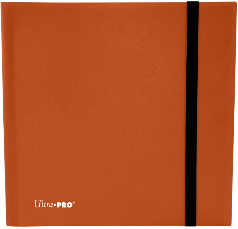 Ultra Pro: 12-Pocket Pro-Binder Eclipse: Pumpkin Orange 