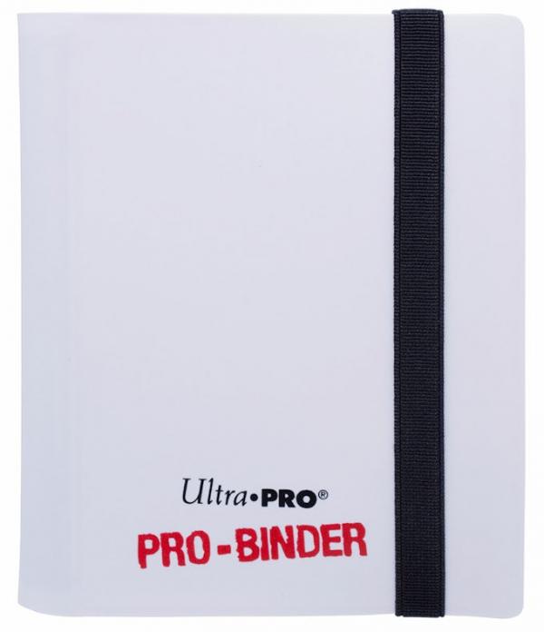Ultra Pro: 2-Pocket Pro-Binder Sideloading: White 