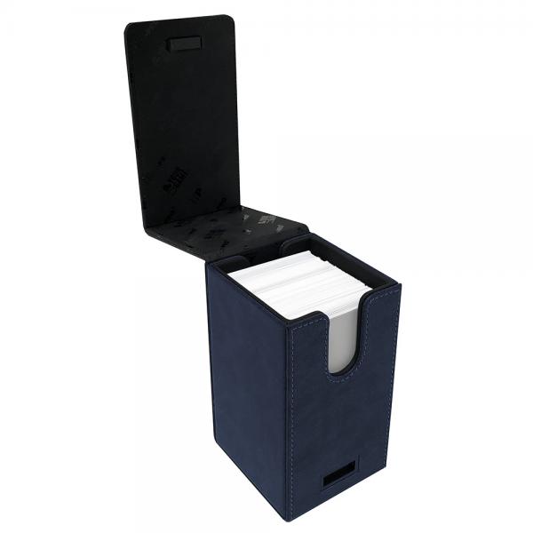 Ultra Pro: Alcove Tower Deck Box- Suede Blue/Sapphire 