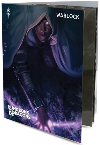 Ultra Pro: Binder: Dungeons and Dragons: Class Character Folio: WARLOCK 