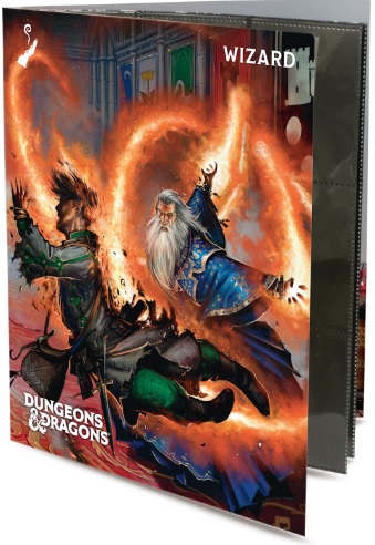Ultra Pro: Binder: Dungeons and Dragons: Class Character Folio: WIZARD 