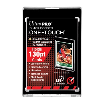 Ultra Pro: Black Border One-Touch Display Magnetic Closure 