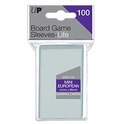 Ultra Pro: Board Game Sleeves Lite: Mini European 