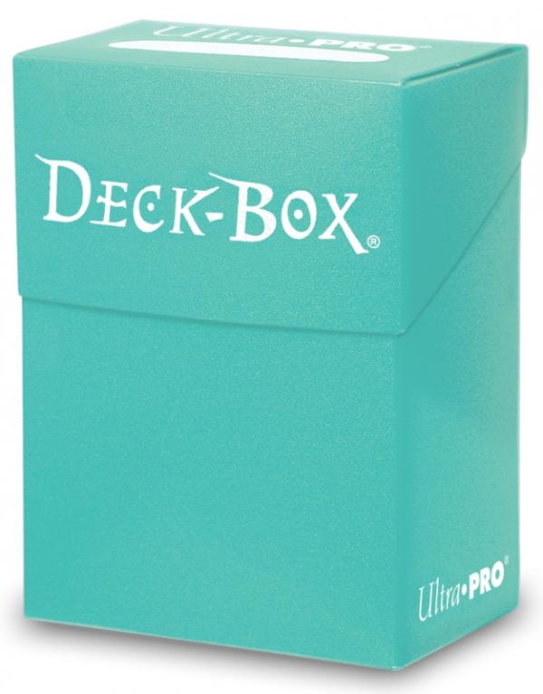 Ultra Pro: Solid Colour Deck Box: Aqua 