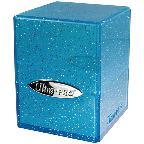 Ultra Pro: Deck Box Satin Cube: Glitter Blue 