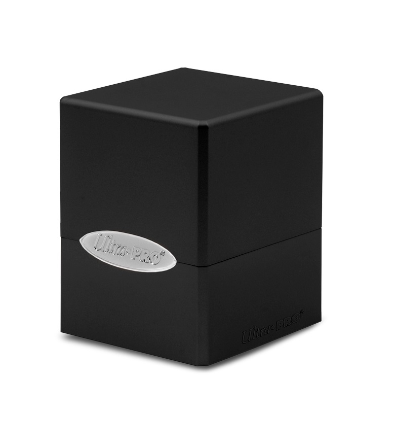 Ultra Pro: Deck Box Satin Cube: Jet Black 