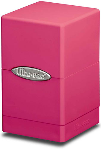 Ultra Pro: Deck Box Satin Tower: Bright Pink 