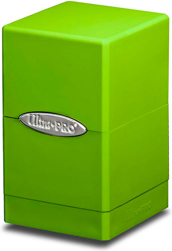 Ultra Pro: Deck Box Satin Tower: Lime Green 