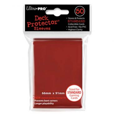 Ultra Pro: Deck Protector Sleeves (50): Lava Red 