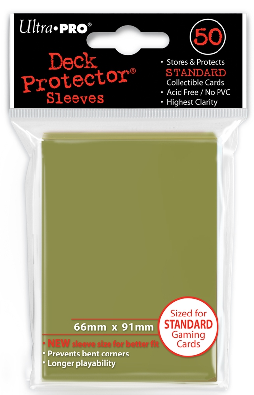 Ultra Pro: Deck Protector Sleeves (50): Metallic Gold 