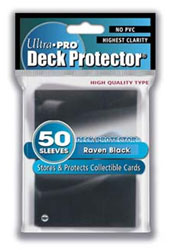 Ultra Pro: Deck Protector Sleeves (50): Raven Black 