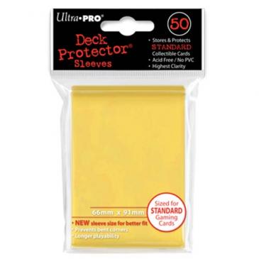 Ultra Pro: Deck Protector Sleeves (50): Yellow 