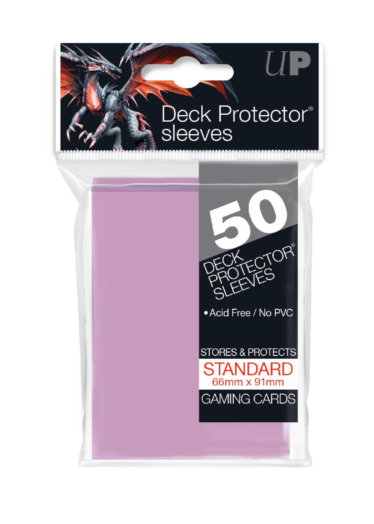 Ultra Pro: Deck Protector Sleeves - Bright Pink (50ct)   
