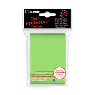 Ultra Pro: Deck Protector Sleeves - Lime Green (50ct) 
