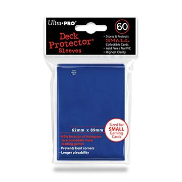 Ultra Pro: Deck Protector Small Sleeves (60): Blue 