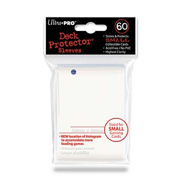 Ultra Pro: Deck Protector Small Sleeves (60): White 