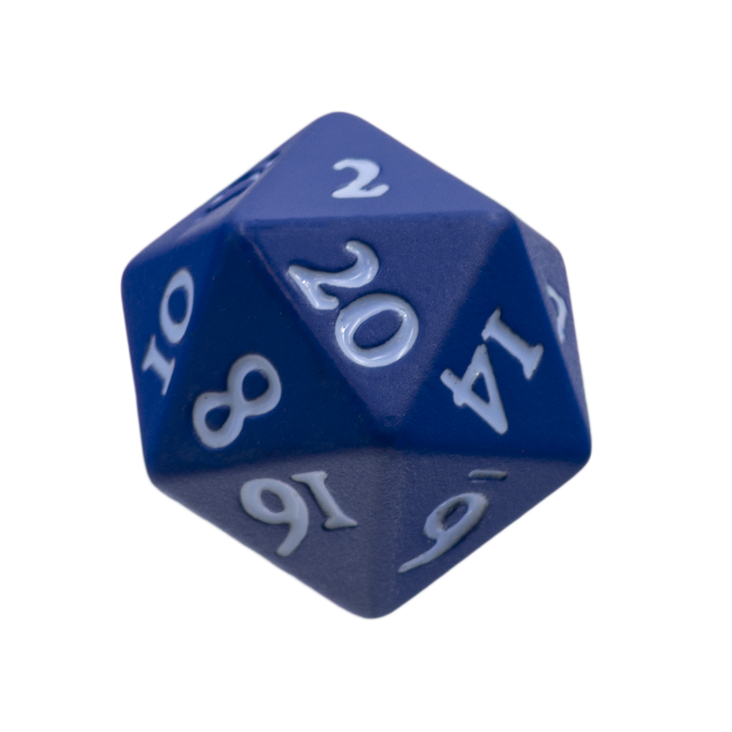 Ultra Pro Heavy Metal D20 Dice Set: VIVID BLUE 