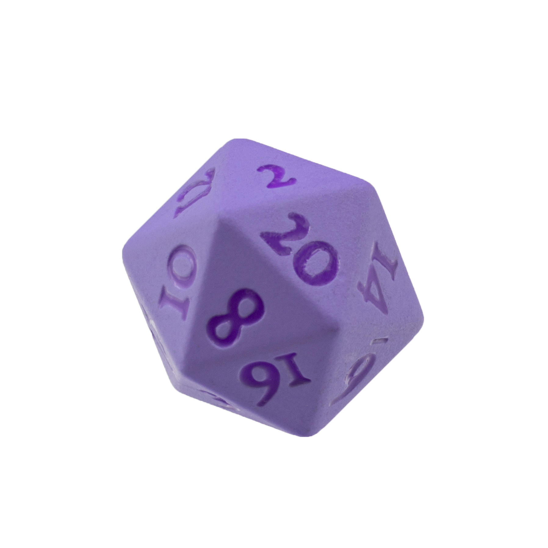 Ultra Pro Heavy Metal D20 Dice Set: VIVID PURPLE 