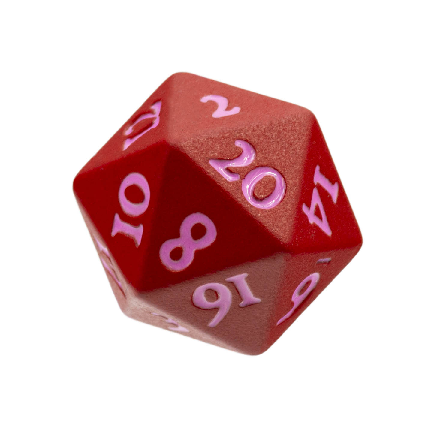 Ultra Pro Heavy Metal D20 Dice Set: VIVID RED 